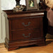 Velda Night Stand Chrome - California Furniture (Coachella, CA)