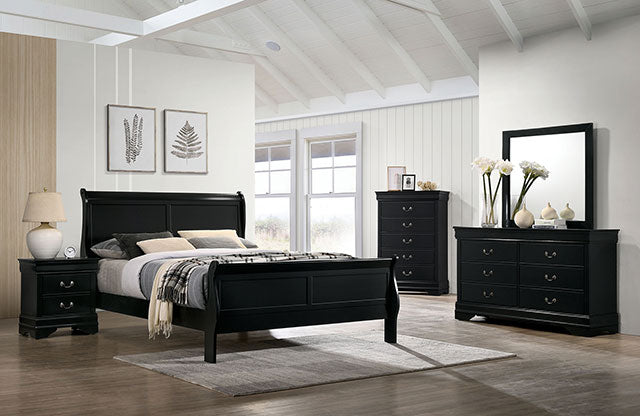 Louis Philippe Queen Bedroom Set - California Furniture (Coachella, CA)