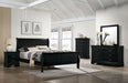 Louis Philippe Full, Twin, Full, & King Bed Black, Grey, Brown & White - California Furniture (Coachella, CA)