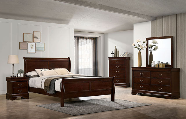 Louis Philippe Queen Bedroom Set - California Furniture (Coachella, CA)