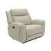 Jacobus Manual Recliner - Leather - California Furniture (Coachella, CA)