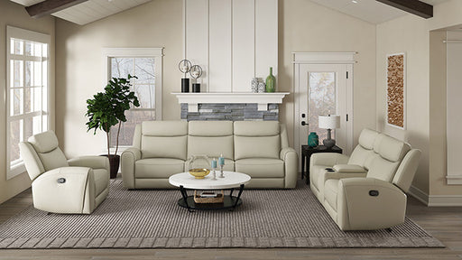 Jacobus Manual Recliner - Leather - California Furniture (Coachella, CA)