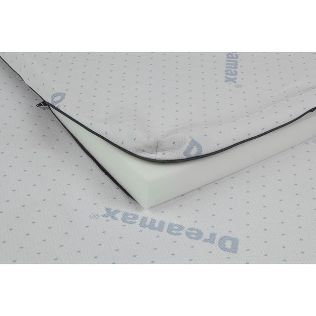 Ilene White Memory Foam Topper, E.King - California Furniture (Coachella, CA)