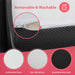 Hollyhock 3" Queen Tri-Fold Memory Foam Topper - California Furniture (Coachella, CA)