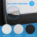 Hollyhock 3" Twin Tri-Fold Memory Foam Topper - California Furniture (Coachella, CA)