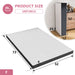 Hollyhock 4" Full Tri-Fold Memory Foam Topper - California Furniture (Coachella, CA)