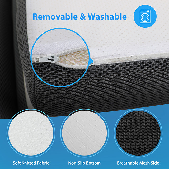 Hollyhock 4" Twin Tri-Fold Memory Foam Topper - California Furniture (Coachella, CA)