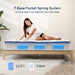 Salvia 12" Cal.King Hybrid Pocket Coil Mattress - California Furniture (Coachella, CA)