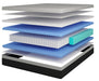Verbena 12" E.King Hybrid Pocket Coil Mattress - California Furniture (Coachella, CA)