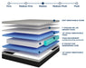 Verbena 12" Queen Hybrid Pocket Coil Mattress - California Furniture (Coachella, CA)