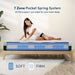 Verbena 12" Cal.King Hybrid Pocket Coil Mattress - California Furniture (Coachella, CA)