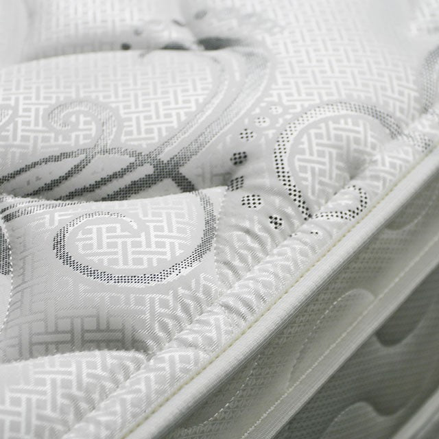 JALEN White 9" Euro Top Mattress, Full - California Furniture (Coachella, CA)
