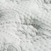 SIDDALEE White/Gray 16" Euro Pillow Top Mattress, Queen - California Furniture (Coachella, CA)