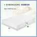 Artemisia 12" Memory Foam Mattress Full, Queen, Eastren King, & Cal.King - California Furniture (Coachella, CA)