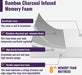 Nasturtium 8" E.King Bamboo Charcoal Infused Memory Foam - California Furniture (Coachella, CA)