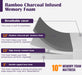 Nasturtium 10" Full Bamboo Charcoal Infused Memory Foam - California Furniture (Coachella, CA)