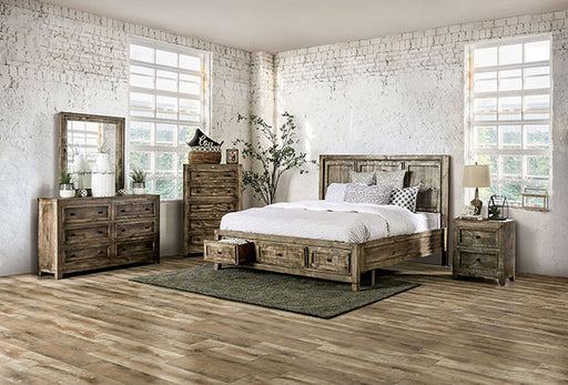 Oakridge Bed Brown & Grey - California Furniture (Coachella, CA)