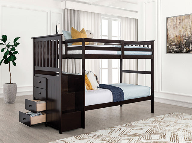 Ontario Twin/Twin Bunk Bed - California Furniture (Coachella, CA)