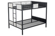 Molton Full/Full Metal Bunkbed - California Furniture (Coachella, CA)