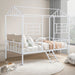 Rhonda Twin Loft Bed White, Silver, & Black - California Furniture (Coachella, CA)
