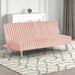 Hinwil Futon Sofa Bed Pink, Beige Grey, & Black - California Furniture (Coachella, CA)