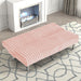 Hinwil Futon Sofa Bed Pink, Beige Grey, & Black - California Furniture (Coachella, CA)