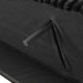 Villeneuve Futon Sofa Bed Black, Pink, & Grey - California Furniture (Coachella, CA)