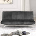 Villeneuve Futon Sofa Bed Black, Pink, & Grey - California Furniture (Coachella, CA)