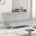 Villeneuve Futon Sofa Bed Black, Pink, & Grey - California Furniture (Coachella, CA)
