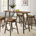 Klamath 5 Pc Counter Ht Table Set - California Furniture (Coachella, CA)