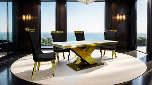 Palazzo Gold Chair (2/CTN) - California Furniture (Coachella, CA)