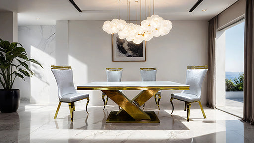 Palazzo Gold Chair (2/CTN) - California Furniture (Coachella, CA)