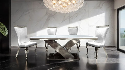 Palazzo Silver Chair (2/CTN) - California Furniture (Coachella, CA)