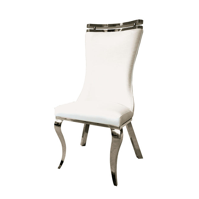Palazzo Silver Chair (2/CTN) - California Furniture (Coachella, CA)