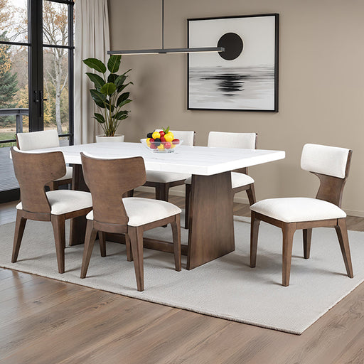 Caerwys 7 Pc Dining Table Set - California Furniture (Coachella, CA)