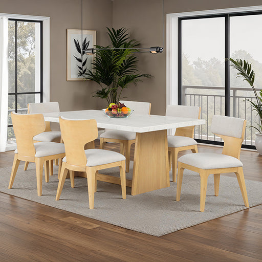 Caerwys 7 Pc Dining Table Set - California Furniture (Coachella, CA)