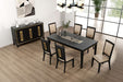 Kenyada 7 Pc Dining Table Set - California Furniture (Coachella, CA)
