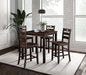 Lubbock 5 Pc. Counter Ht. Table Set - California Furniture (Coachella, CA)