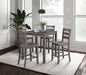 Lubbock 5 Pc. Counter Ht. Table Set - California Furniture (Coachella, CA)