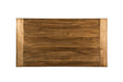 Losone Dining Table Set with Bench Rustic - California Furniture (Coachella, CA)