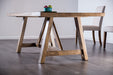 Losone Dining Table Set with Bench Rustic - California Furniture (Coachella, CA)