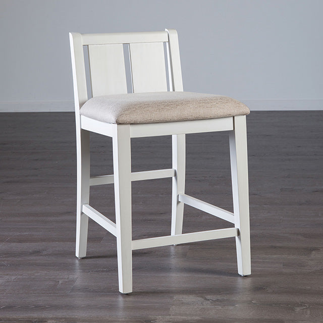 Lescles 3 Pc Counter Ht Set (1 Table + 2 Chairs) - California Furniture (Coachella, CA)