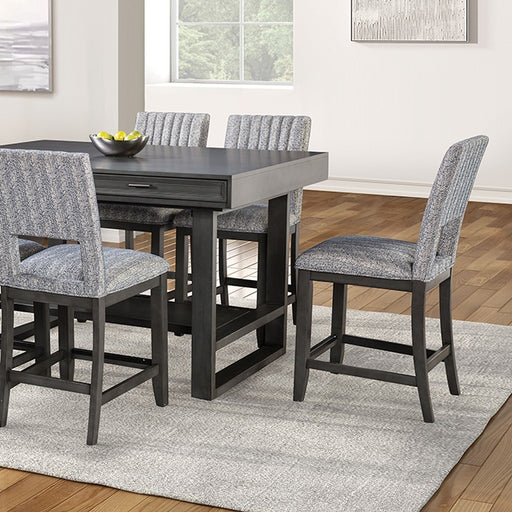 Potton 7 Pc Counter Ht Table Set - California Furniture (Coachella, CA)