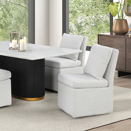 Morges 5 Pc Dining Table Set Black - California Furniture (Coachella, CA)