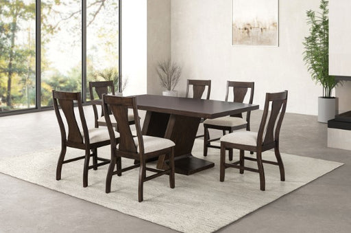Holsworthy 7 Pc Dining Table Set - California Furniture (Coachella, CA)