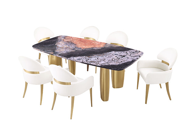 Northolt 7 Pc Dining Table Set - California Furniture (Coachella, CA)