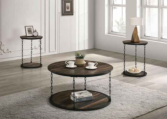 Ophira 3 Pc. Table Set Brown - California Furniture (Coachella, CA)