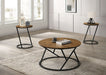 Ronde 3 Pc. Table Set Natural - California Furniture (Coachella, CA)