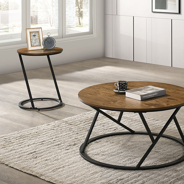 Ronde 3 Pc. Table Set Natural - California Furniture (Coachella, CA)