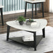 Thisted Triangle Marble Coffee Table - California Furniture (Coachella, CA)